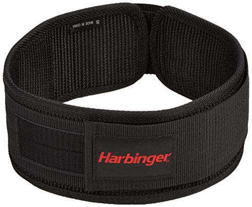 Harbinger 4-inch nylon weightlifting belt image