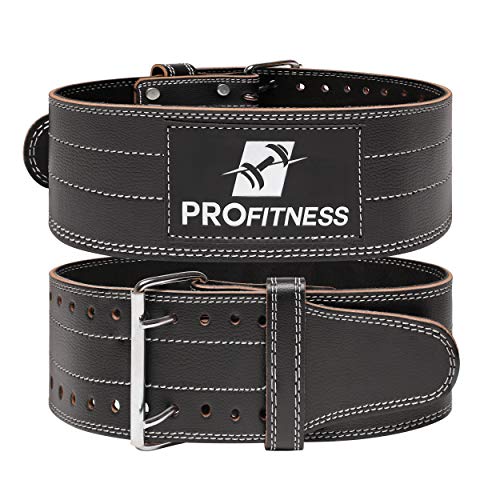 ProFitness pre-broken-In weight lifting belt (4 inches wide) image